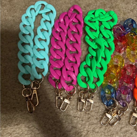 Gold blush bag chains - Picture 3 of 3